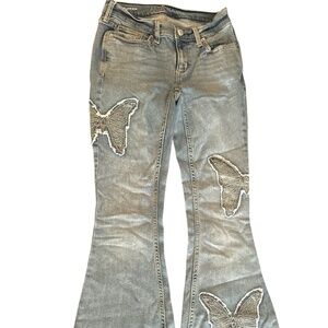 Y2K flare jeans